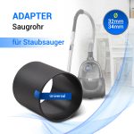 Saugrohr-Adapter universal 32/34mmØ Staubsaugerrohr für Staubsauger – Bild 2