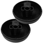 Laufrolle Set 2x Bosch Siemens 00027606 für Staubsauger – Bild 2