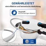 Dichtungsring 26cm Ersatz für Fissler 038-687-00-205/0 für Schnellkochtopf