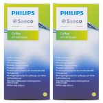 Reinigungstabletten Set 2x Philips CA6704/10 Kaffeefettlöser für Kaffeemaschine