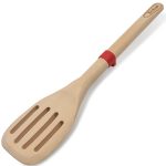 Holz-Bratwender Tefal Ingenio K2303314 Spatel mit Schlitzen Buchenholz