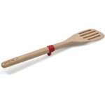 Holz-Bratwender Tefal Ingenio K2303314 Spatel mit Schlitzen Buchenholz