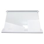 Glasplatte Beko 4617920500 450x300mm mit Leisten oben für Kühlschrank