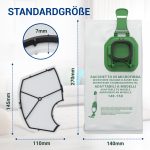 Staubsaugerbeutel Set 6x + Duftsticks 6x + Motorfilter für Kobold VK 140/150