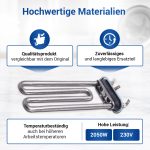 Heizelement 2050W 230V wie Bosch 12029196 und NTC Sensor wie Bosch 00175369