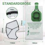 Staubsaugerbeutel Set 12x + 2x Motorfilter für Kobold VK 140 VK 150 Staubsauger