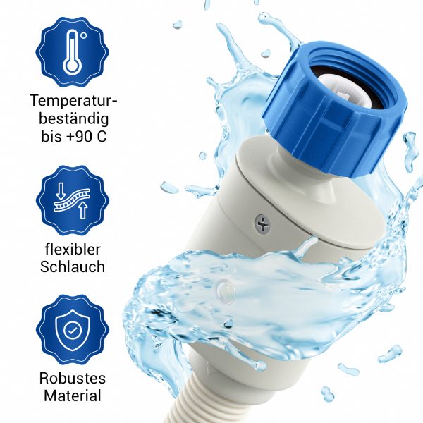 Sicherheitszulaufschlauch Aquastop 2m 3/4Zoll für Waschmaschine Geschirrspüler