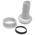 Schlauchanschluss Adapter mit Dichtung für 1 1/2 Zoll Siphon – Bild 5