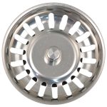 Siebkörbchen 81mmØ Blanco 118150 mit Hubstange 18 Schlitze für Spülbecken – Bild 3