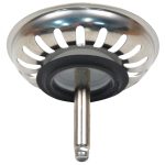 Siebkörbchen 81mmØ Blanco 118150 mit Hubstange 18 Schlitze für Spülbecken – Bild 4