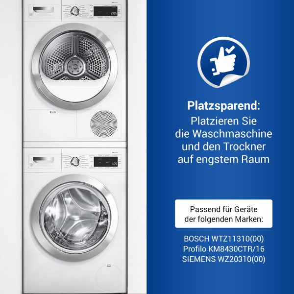 Zwischenbaurahmen Bosch 00244024 WTZ11310 T20 für Waschmaschine Trockner