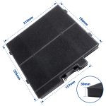 Kohlefilter wie Bosch DWZ0DX0A0 11022296 232x226mm für Dunstabzugshaube – Bild 2