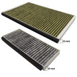 Geruchsfilter Set passend wie Constructa 11041790 für Dunstabzugshaube – Bild 3