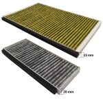 Geruchsfilter Set passend wie Constructa 11041790 für Dunstabzugshaube – Bild 3