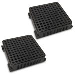 Kohlefilter Set 2 Stk passend wie Liebherr FreshAir 9096989 für KühlGefrierKombination