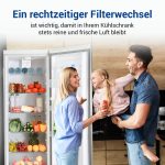Kohlefilter Set 2 Stk passend wie Liebherr FreshAir 9096989 für KühlGefrierKombination – Bild 5