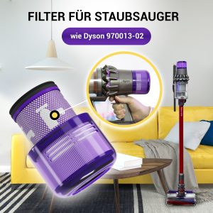 Ersatzfilter passend wie Dyson 970013-02 HEPA-Filter für Staubsauger