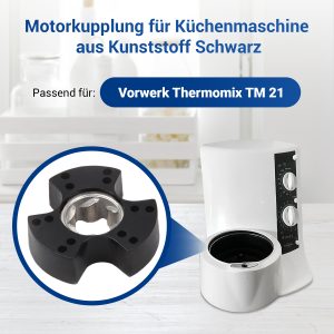 Motorkupplung passend wie Vorwerk 32mmØ für Thermomix TM21 Küchenmaschine