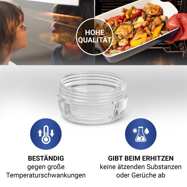 Lampenabdeckung wie Bosch 00647309 68mmØ Glashaube für Backofen