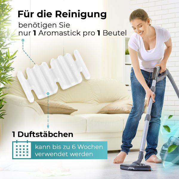 Duftsticks 12xSet wie Vorwerk Kobold VK FP 140 150 Luftfrischer für Staubsauger