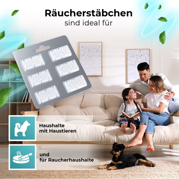 Duftsticks 12xSet wie Vorwerk Kobold VK FP 140 150 Luftfrischer für Staubsauger