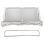 Flusensieb Bosch 00650474 Filtertasche mit Dichtung innen außen für Trockner