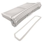 Flusensieb Bosch 00650474 Filtertasche mit Dichtung innen außen für Trockner – Bild 2