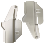 Glasplattenauflage Set Siemens 639092 Halterung beidseitig für Gefrierschrank – Bild 2