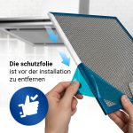 Fettfilter Set 2x wie Electrolux 50248271004 300x252mm für Dunstabzugshaube – Bild 3