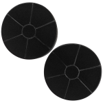 Kohlefilter 2Stk gorenje 688572 Geruchsfilter 170mmØ für Dunstabzugshaube – Bild 2