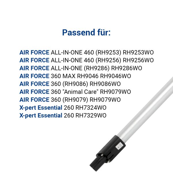 Staubsaugerrohr Rowenta RS-RH5764 AirForce 360 für Akkustaubsauger RH7324