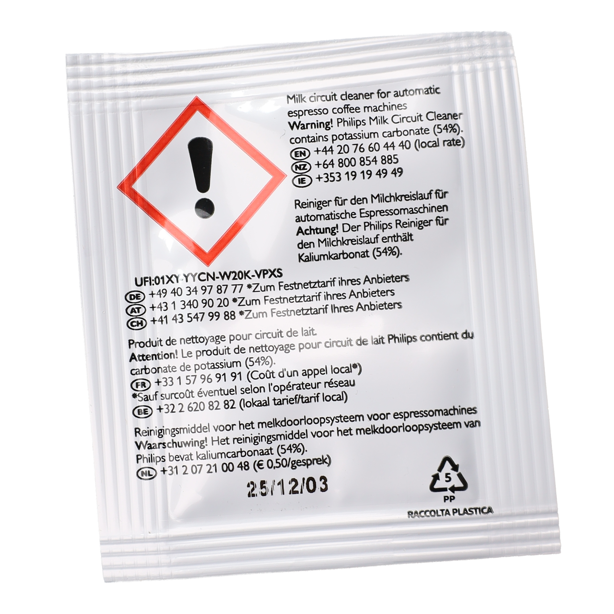 Milchkreislaufreiniger Philips Saeco CA6705/10 Reiniger für Kaffeemaschine Milchkreislaufreiniger Philips Saeco CA6705/10 Reiniger für Kaffeemaschine