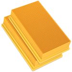 Flachfaltenfilter 2x wie Kärcher 6.904-367.0 für NT361 NT561 NT661 Staubsauger