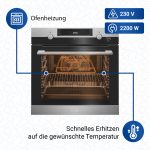 Heizelement wie beko 262900064 Oberhitze Grill für Backofen Herd