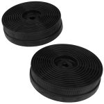 Kohlefilter 2-er Set wie Klarstein 10032844 105mmØ für Dunstabzugshaube – Bild 2