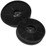 Kohlefilter 2-er Set wie Klarstein 10032844 105mmØ für Dunstabzugshaube – Bild 3