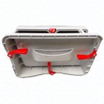 Schaumfilter Beko 2977430600 mit Halter für Wärmetauscher Trockner – Bild 3