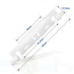 Türgriff wie beko 4244570100 Frosterfachgriff+Türgrifffeder für Kühlschrank