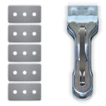 Ceranfeldschaber Set VIOKS Schaber+5 Klingen Feldschaber für Ceranfeld Kochfeld