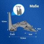 Türscharnier Set 2 Stück wie AEG 221120204/5 oben unten Kühlschrank