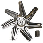 Flügel Bosch 00650472 150mmØ für Heißluftventilator in Backofen – Bild 2
