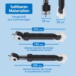 Stoßdämpfer Set 2 Stk wie Bauknecht 481252918063 für Waschmaschine