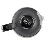 Glaskanne SEB SS-207199 mit schwarzem Deckel für Espressomaschine