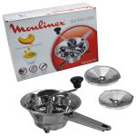 Manuelle Gemüsemühle SEB Moulinex A40106 Edelstahl klein mit Reiben