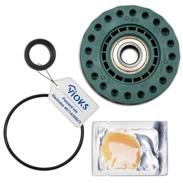 Lagerungset wie Electrolux 407143096/3 links für Toplader Waschmaschine