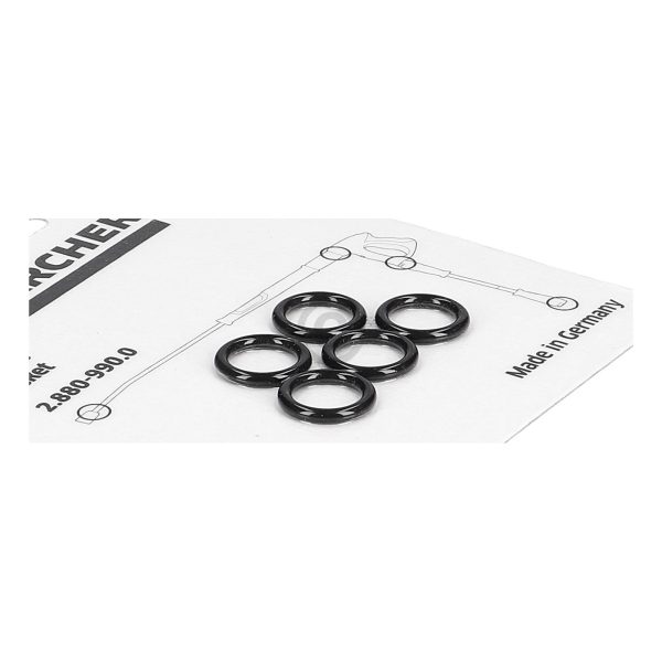Dichtungen Set 5x Kärcher 2.880-990.0 für Schlauch Rohr an Hochdruckreiniger