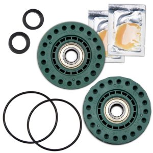Lagerung Set rechts-links wie AEG 407143097/1 407143096/3 für Waschmaschine