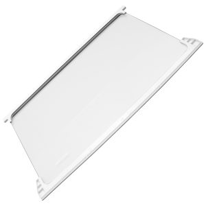 Glasplatte Beko 4616140500 mit Leisten für Kühlschrank