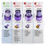 Abluftfilter 3 Stk wie dyson 969082-01 Hepa Filter für Handstaubsauger