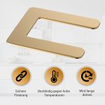 Verbindungsbrücke 2Stk wie EGO 00.01713.800 flach für Schalter Regler Herd